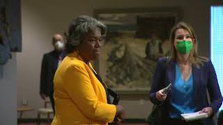 Remarks by Ambassador Linda Thomas-Greenfield at the UN Security Council Stakeout