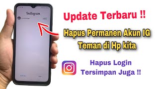 Cara Menghapus Akun IG Teman Di HP Kita