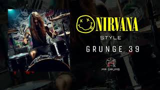 Grunge Drum Track | Nirvana Style | 184 BPM