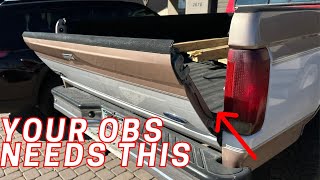 Installing A Tailgate Assist Kit On My OBS Ford F350!!