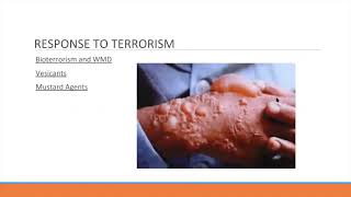 Response to Terrorism (Brief Review) for ALS Providers