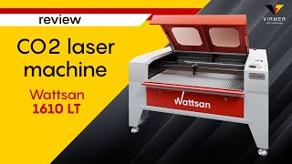 Laser Cutting & Engraving Machine | Wattsan 1610 LT Review