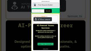 AI Jobs | Artificial Intelligence Jobs | Job Search AI Tools | AI Tools