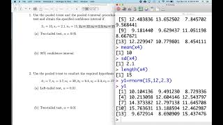 Finding Data with prescribed statistics