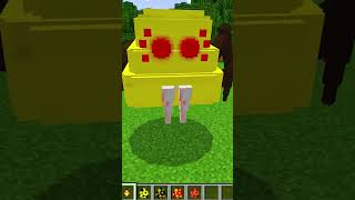 POU.EXE in MINECRAFT PE - ADDON BOU'S REVENGE #shorts