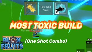 MOST TOXIC *ONE SHOT COMBO* IN BLOX FRUITS! | (Roblox) Blox Fruits