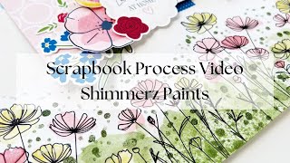 Scrapbook Process Video - September 2024 Color Kitz | Brianna Lepper