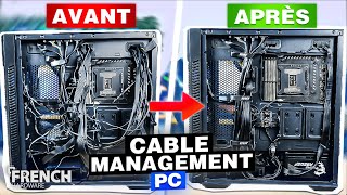 TUTO CABLE MANAGEMENT PC GAMER en 2022 !