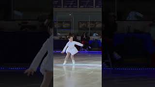 The force is strong in this one! Ellison Browning skates to “Star Wars”