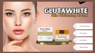 Gluta white cream Gluta white serum | benefits | price | results