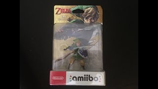 The Legend Of Zelda Breath Of The Wild Skyward Sword Link Nintendo Amiibo Unboxing