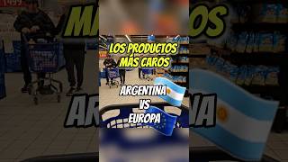 ¡ARGENTINA MÁS CARO QUE EUROPA! Precios en 2024 🇦🇷😱