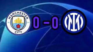 city vs inter de millan (0-0)|la ligue des champions 2024| résumé #football #city #inter #like