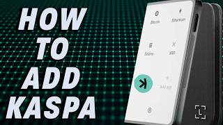 How to Add Kaspa To Ledger Stax! But Not Flex????