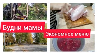 ✅Экономное меню/Будни мамы/Насыщенный влог