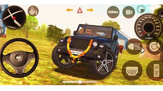 Dollar (Song) Modified Mahindra Black Thar || Indian Car Simulator 3D || #48