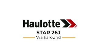 Walkaround video - Haulotte Star 26J Vertical masts with jib - US