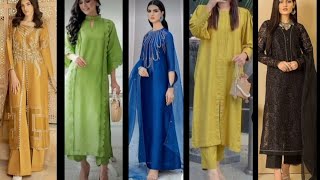 40+Top trending long shirts designing ideas . latest long kurti design.