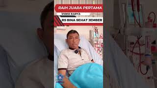 Karya Video RS Bina Sehat Jember Juara Pertama Tingkat Nasional