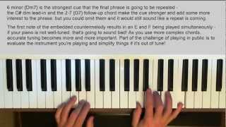 Amazing Grace Part 2 Piano Lesson Tutorial by Rick Betts