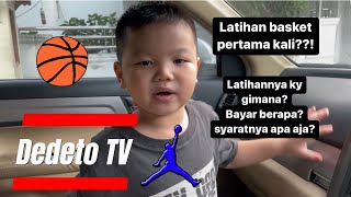 Anak Kecil Latihan Basket Pertama Kali 🏀 #basketball #basketballgame #pebasketsombong