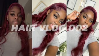 hair vlog 002: body wave 28in wig | italy lashai