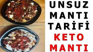 Ketojenik diyet tarifler,unsuz mantı Tarifi, Karnabahar mantısı nasıl yapılır, /Lowcarb mantı,