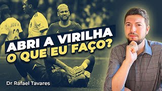 ABRI a Virilha!!! O que eu Faço? #lesãomuscular | Dr Rafael Tavares - Quadril