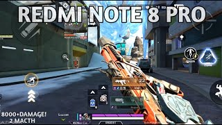 Redmi Note 8 Pro - 8000+ Damage!! First Game in Global Lunch Apex Legends Mobile