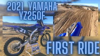 2021 YZ250F FIRST RIDE