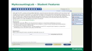 MyAccountingLab demonstration