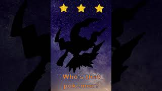 Who's That Pokemon? #pokemonquizstar #whosthatpokemon #pokemonquiz #pokemonworld #pokemon