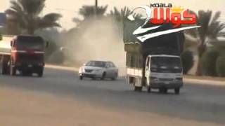 Crazy driving in Saudi Arabia