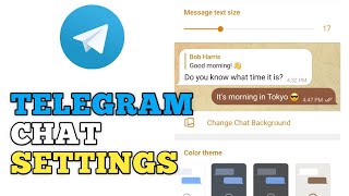 How to do Telegram Chat Modification? | How to change Chat Theme? | Telegram | Urdu/Hindi 2021