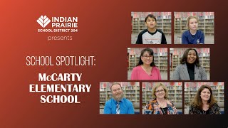 SCHOOL SPOTLIGHT McCarty Elementary School