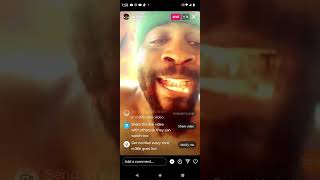 Duke Faro Ro3 bust a freestyle on IG live 11/20/23