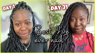 24” Faux Locs Crochet Hair Review | ft Saimisu Amazon Hair