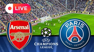 🔴 [LIVE] ARSENAL VS PARIS SAINT-GERMAIN | UEFA Champions League 2024-25 | PES 21 Simulation