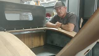 rat rod trunk panel repair complete