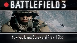 Now you know: Spray and Pray | Battlefield 3 PSA |