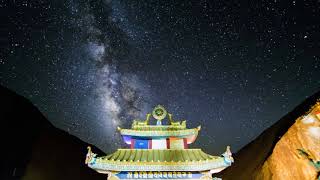 TIMELAPSE MILKY WAY LADAKH, INDIA 2017