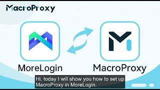 How to Set Up MacroProxy in MoreLogin - Step-by-Step Tutorial