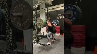 5 rep Back squat with 3 sec pause on rep 1