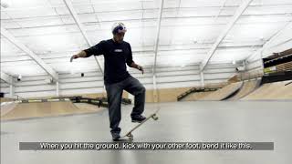 Skateboard:Kick Flip