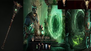 NEW Best Druid Portal Set?! | Path of Ursa | Diablo 4 Cosmetic Showcase!