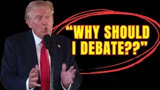 SECOND DEBATE??  Here's Why Trump Will Back Out