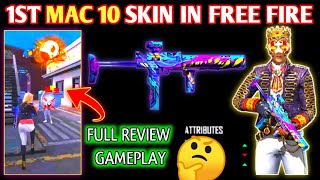 NEW MAC 10 SKIN FREE FIRE NEW MAC 10 GUN SKIN GAMEPLAY | NEW MAC 10 GAMEPLAY NEW MAC10 SKIN GAMEPLAY