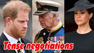 Prince Harry wants 'stressed' Meghan involved in peace talks with King Charles