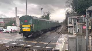 Hastings Diesel Unit 1001 - Medway Valley Venturer at Snodland in both directions