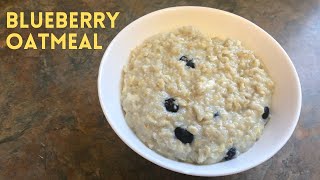 Blueberry Oatmeal